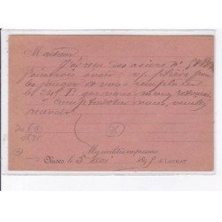 CLUSES: fraises, fournitures d'horlogerie J. Laurat, 1895 - très bon état