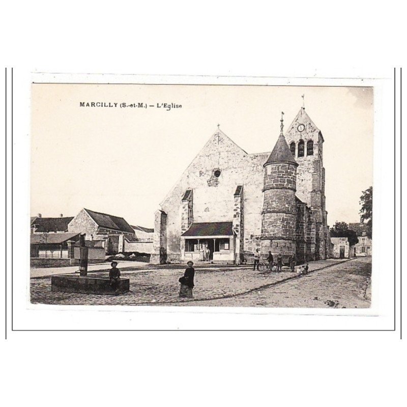MARCILLY : l'eglise - tres bon etat