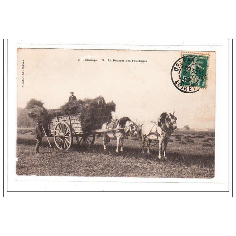 AUX CHAMPS : la rentée des fourrages - etat