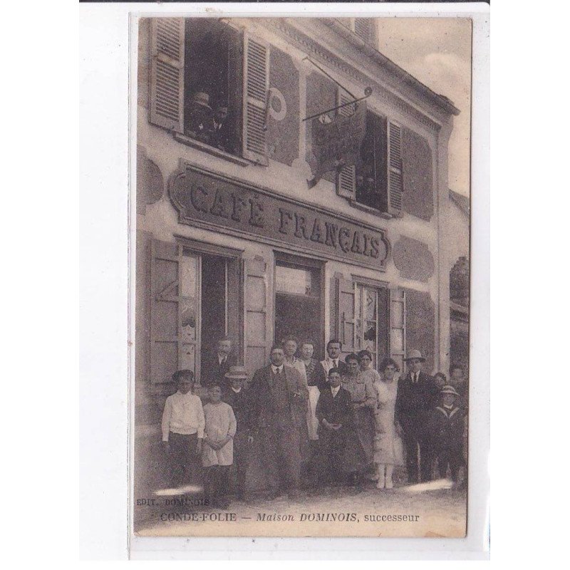 CONDE-FOLIE: maison dominois, café français - très bon état CONDE-FOLIE: maison dominois, café français - très bon état