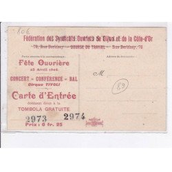 SENS:fête des prévoyants de l'avenir distribution des palmes - très bon état