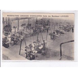 LIMOGES: manufacture limousine d'enveloppes, salle des machines - très bon état