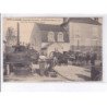 VINCELLES: petit et ansel, 1910, vue d'un des pressoirs au travail - très bon état