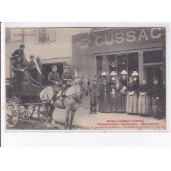 VILLENEUVE-sur-YONNE: maison cussac-connat, chaudronnerie, ferblanterie, quincaillerie - très bon état