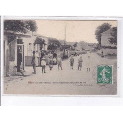 VASSY-sous-PISY: bureau téléphonique et quartier du cret - très bon état