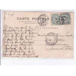 TONNERRE: scènes de la rue, bohémiens montreurs d'ours - très bon état