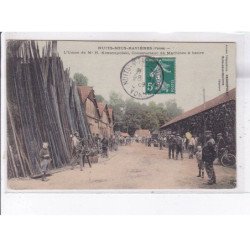 NUITS-SOUS-RAVIERES: l'usine de Mr. H. Krasnopolski, constructeur de machines à battre - état