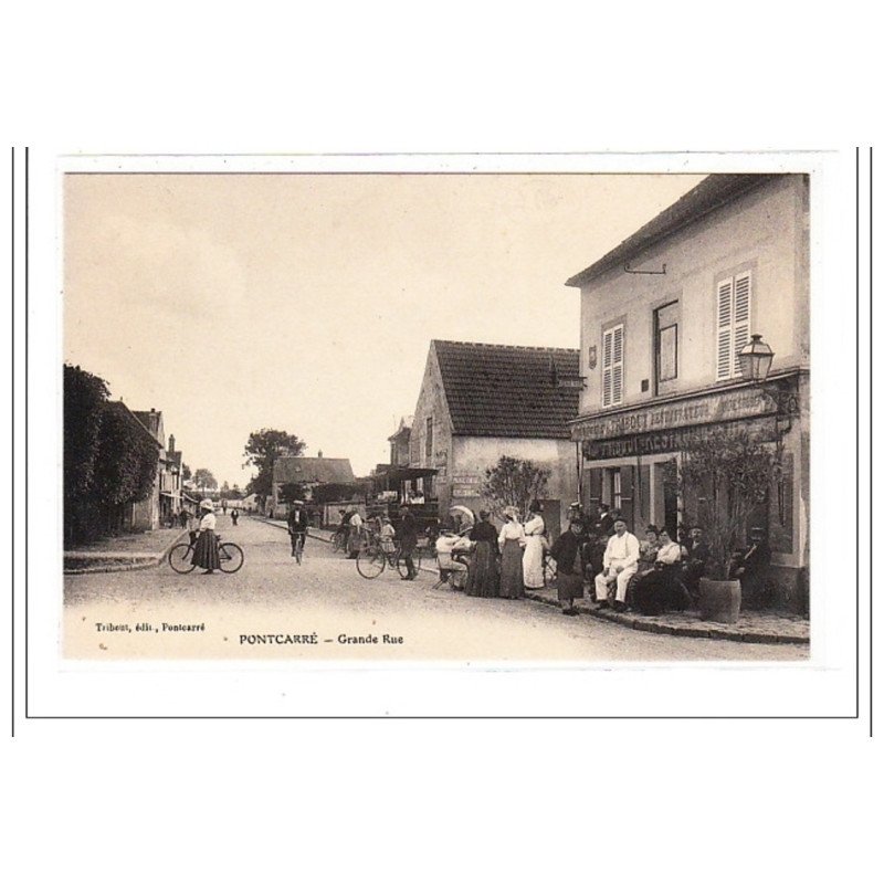 PONTCARRE : grande rue (autobus) - tres bon etat