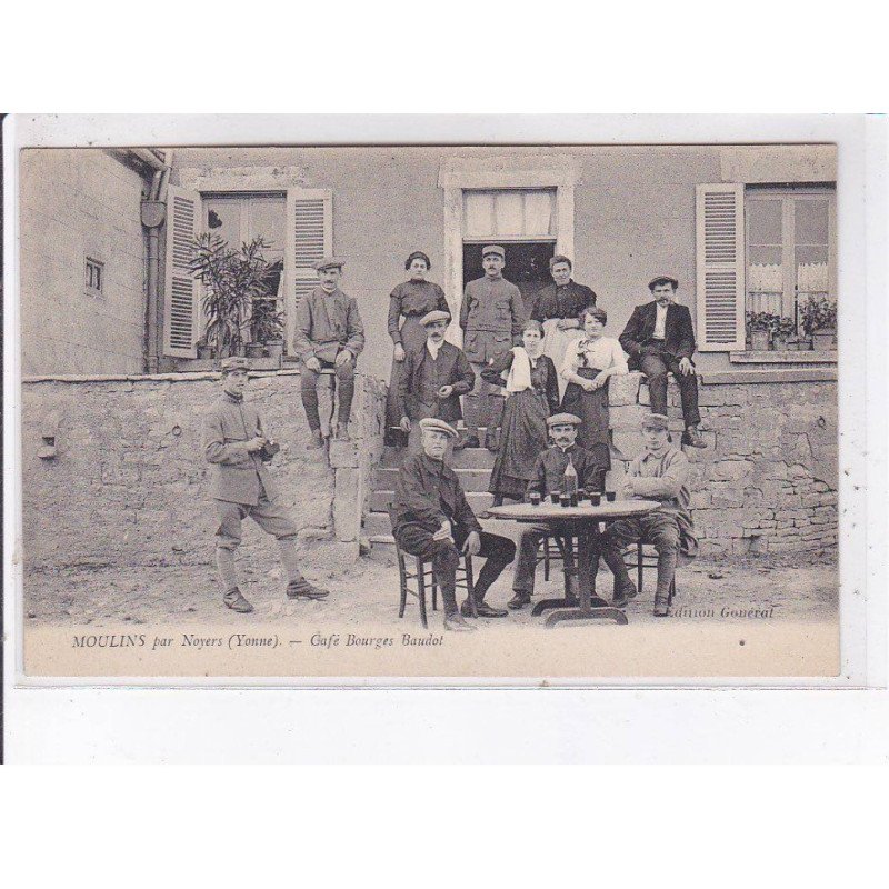 MOULINS: café bourges baudot - très bon état MOULINS: café bourges baudot - très bon état