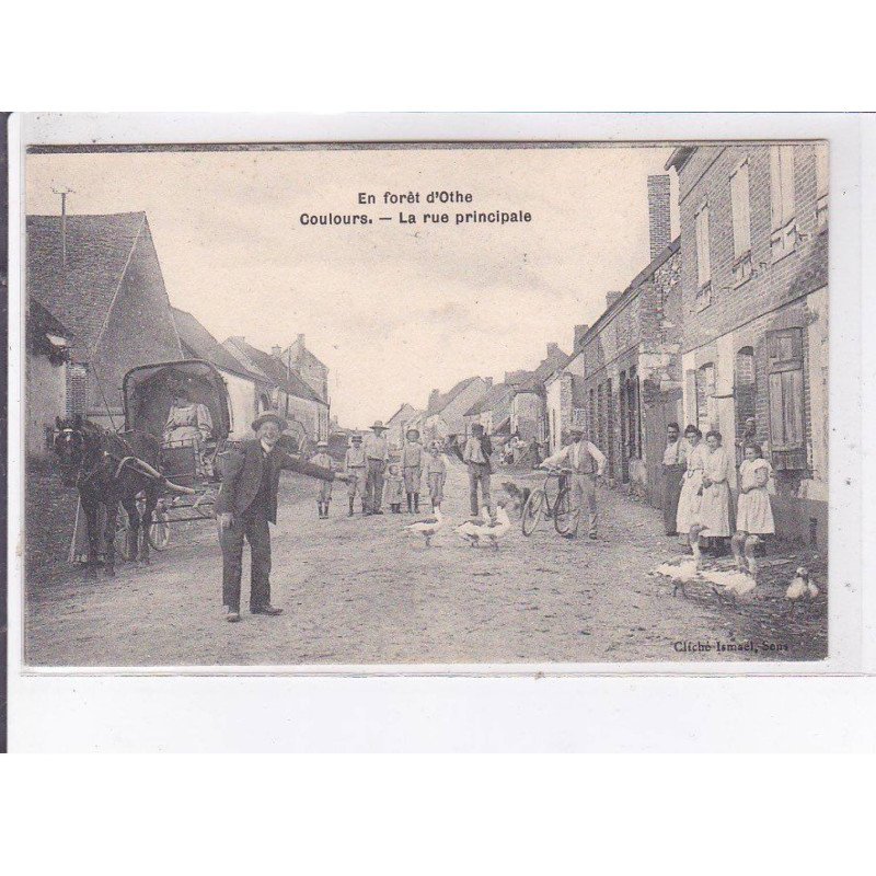 COULOURS: la rue principale, en forêt d'othe - très bon état
