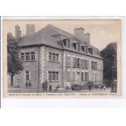 DANNEMOINE: oeuvre de la chaussée du maine, fondation louise escuyer, château - très bon état