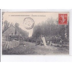 COULANGES-sur-YONNE: chantier de bateaux - très bon état