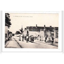 EVERLY : la rue de bray, l'eglise - tres bon etat