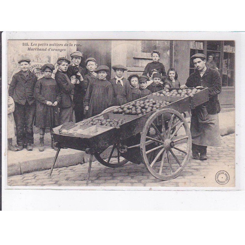 TOURS: les petits métiers de la rue, marchand d'oranges - très bon état