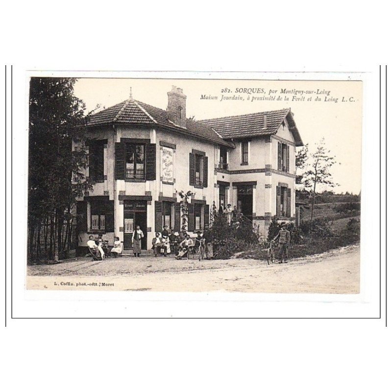 SORQUES : maison jourdain, a proximité de la foret et du loing L.C. - tres bon etat