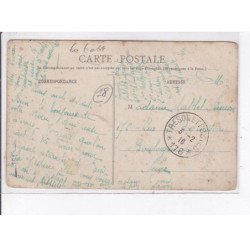 BANNEGON: gare du rhimbé, arrivée d'un train - état