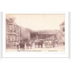 THIEUX : intérieur d'une ferme - depart aux champs - tres bon etat