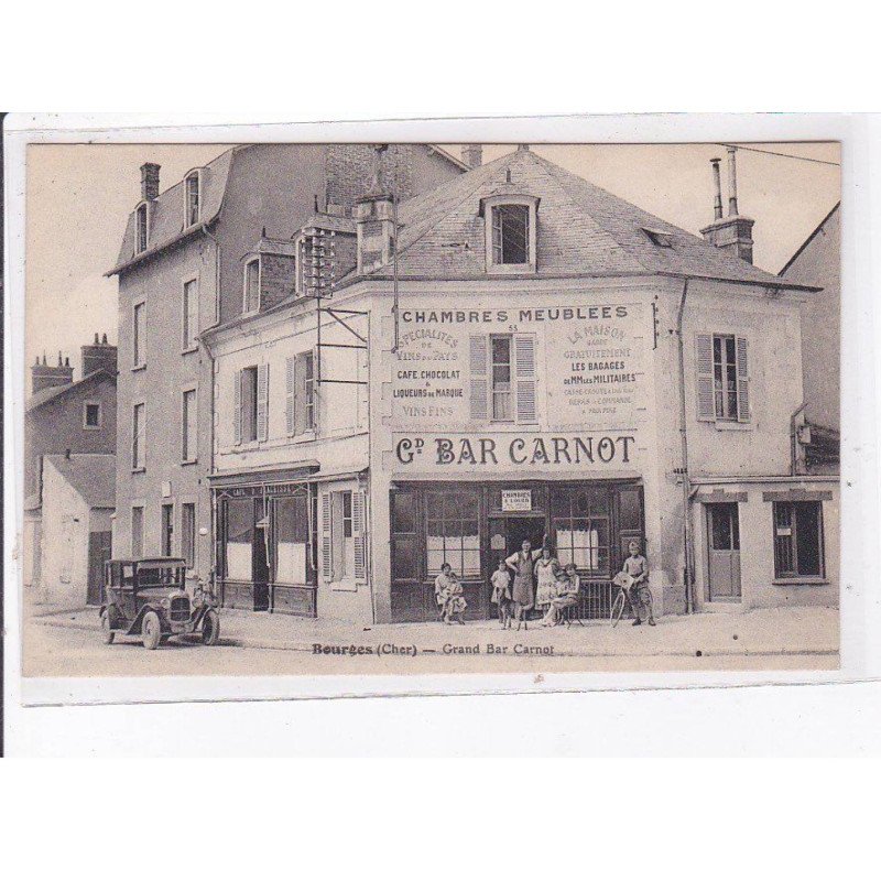 BOURGES: grand bar carnot - état