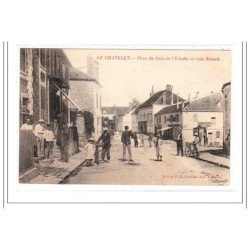 LE CHATELET : place du puis de l'echellete et coin musard - tres bon etat