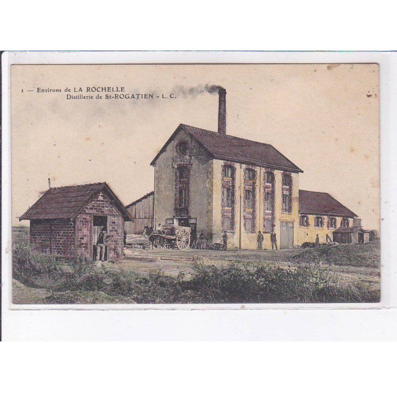 SAINT-ROGATIEN: distillerie - très bon état