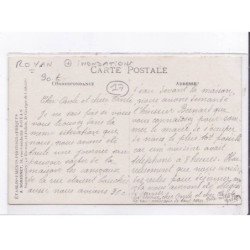 ROYAN: inondations, scène de rue - très bon état