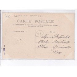 environs de NICE: femme de la montagne et sa bique, rare en couleur - très bon état