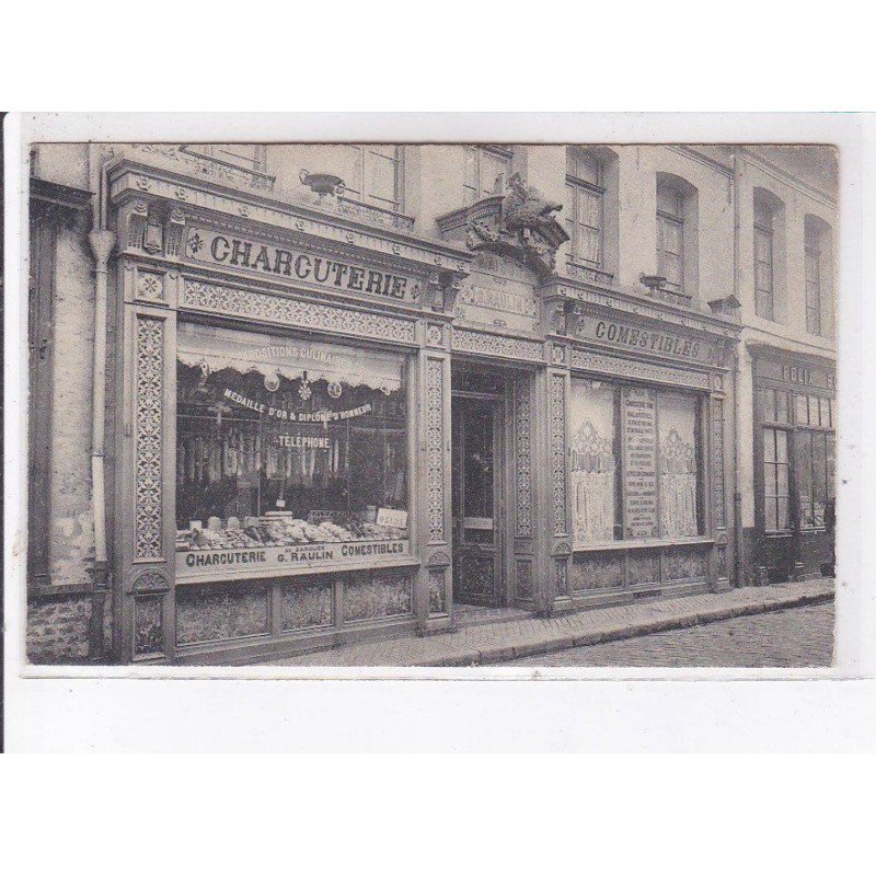 SAINT-OMER: charcuterie comestibles "au sanglier" - très bon état