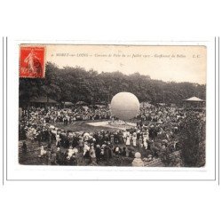 MORET-sur-LOING : concours de peche du 21 juillet 1912 - gonflement de ballon - etat