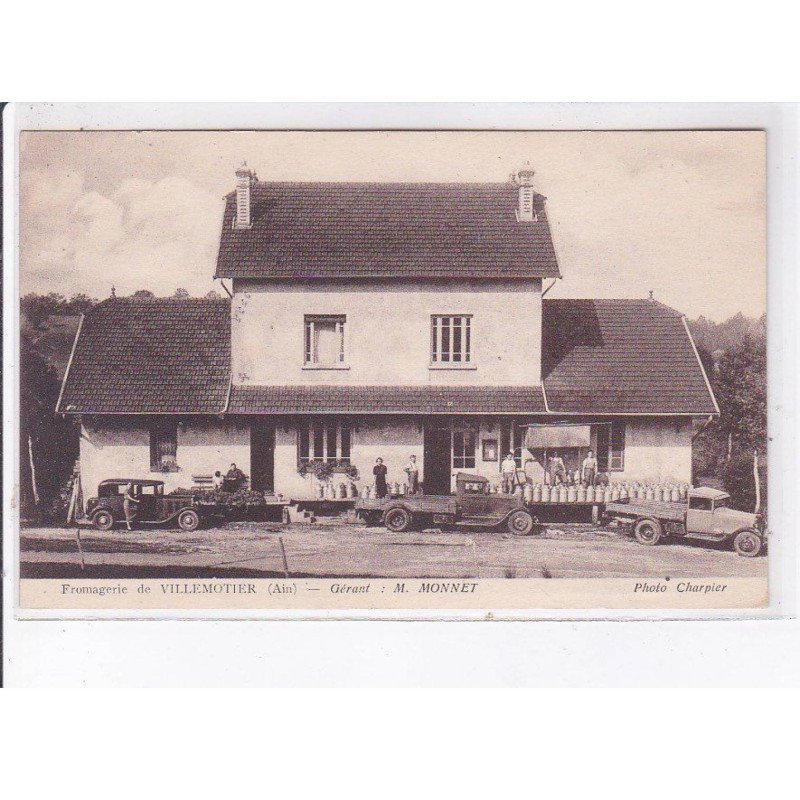 VILLEMOTIER: fromagerie, voitures - état