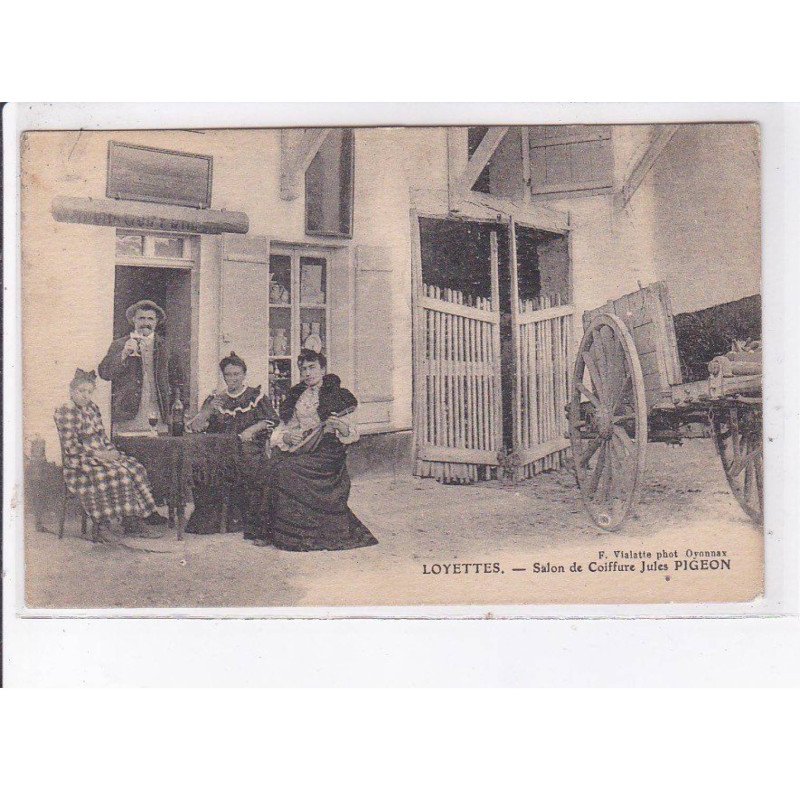 LOYETTE: salon de coiffure jules pigeon - état