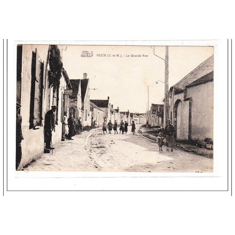 MEUN : la grande rue - tres bon etat