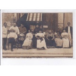 LA VALBONNE: 2CPA, éditeur janin, commerce de cartes postales illustrées (éditeur) - très bon état