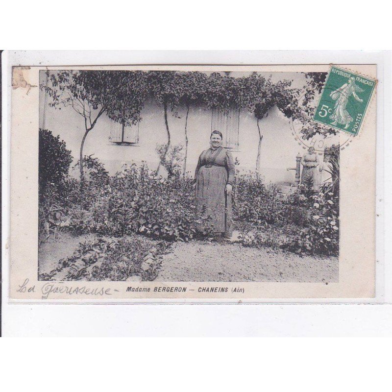 CHANEINS: madame bergeron, guérisseuse - état