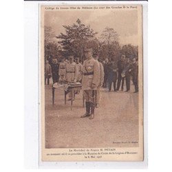 BETHUNE: collège de jeunes filles, le maréchal de france H. Pétain - état
