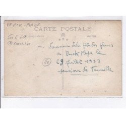 BERCK-PLAGE: moulin, souvenir de la fête des fleurs - très bon état