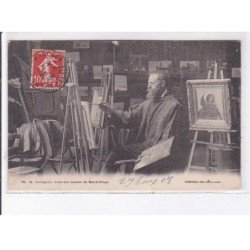 BERCK-PLAGE: M. Tattegrain dans son atelier - très bon état