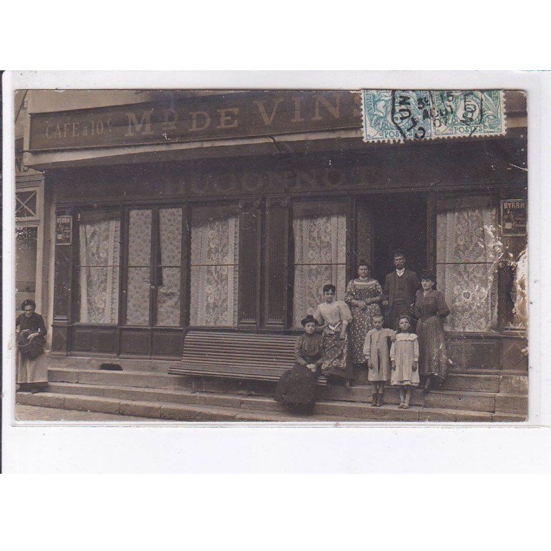 CLUNY(?) CHALONS-sur-SAONE(?): hugonnot café - très bon état