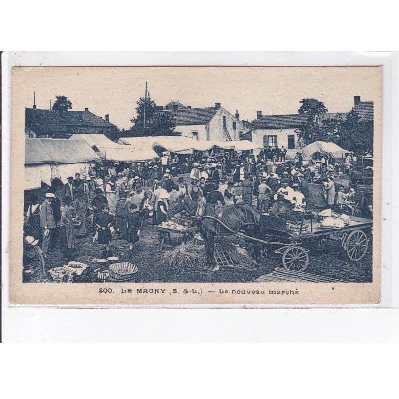 LE MAGNY: le nouveau marché - très bon état
