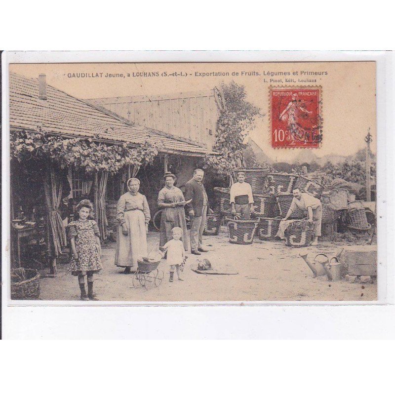LOUHANS: gaudillat jeune, exportation de fruits, légumes et primeurs - très bon état