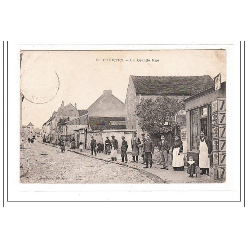 COURTRY : la grande rue - tres bon etat