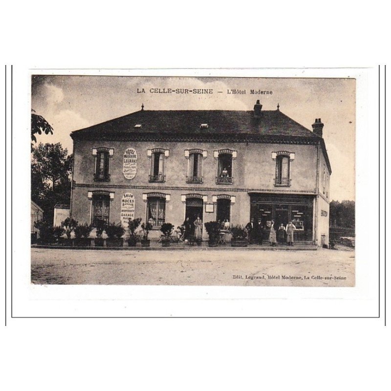 LA CELLE-sur-MSEINE : l'hotel moderne - tres bon etat