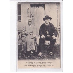 VERJUS: le centenaire Augustin Farion, Anne Gaudillot - état