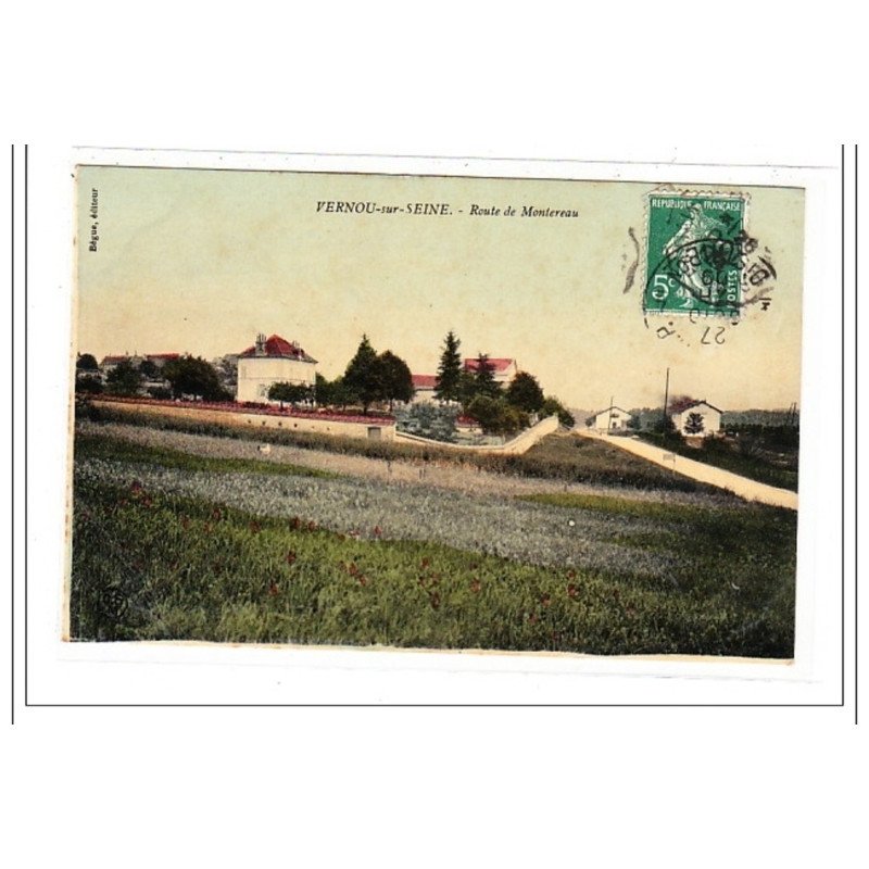VERNOU-sur-SEINE : route de montereau - tres bon etat