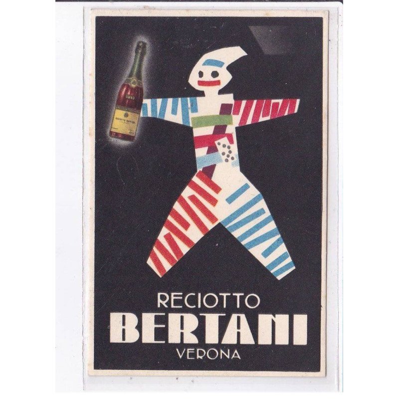 PUBLICITE :  Reciotto Bertani Verona (Italie) - très belle état