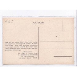 PUBLICITE :  GULFLUBE moto oil (OLMAN)- très bon état