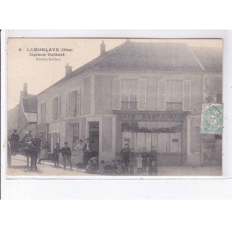 LAMORLAYE: maison guibert, café restaurant - très bon état