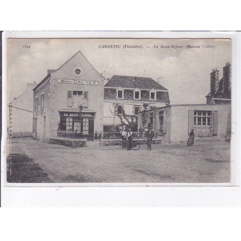 CARANTEC: au beau-sejour (maison calvez) - très bon état
