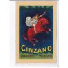 PUBLICITE : Leonetto CAPPIELLO - le vermouth Cinzano - très bon état