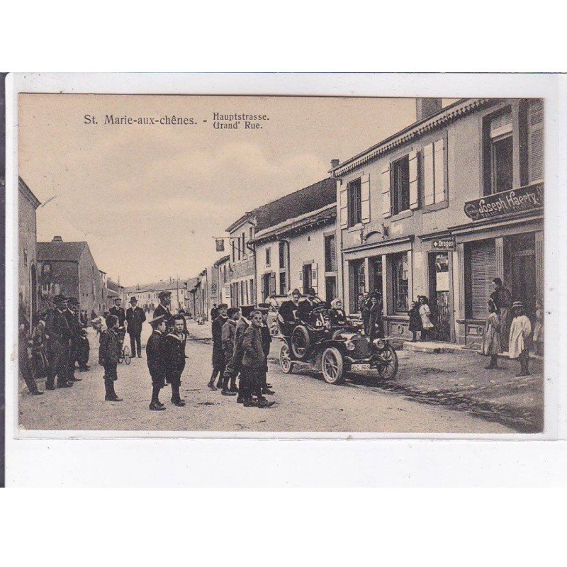 SAINTE-MARIE-aux-CHÊNE: grand' rue, automobile, scène de rue - très bon état
