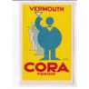 PUBLICITE : le vermouth Cora a Torino - très bon état
